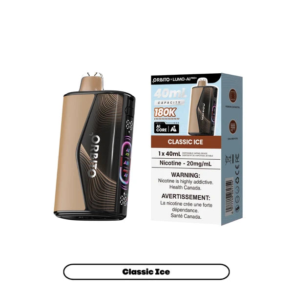 O.r.b.i.t.o Lumo AI Pro+ 180K 20MG Classic Ice