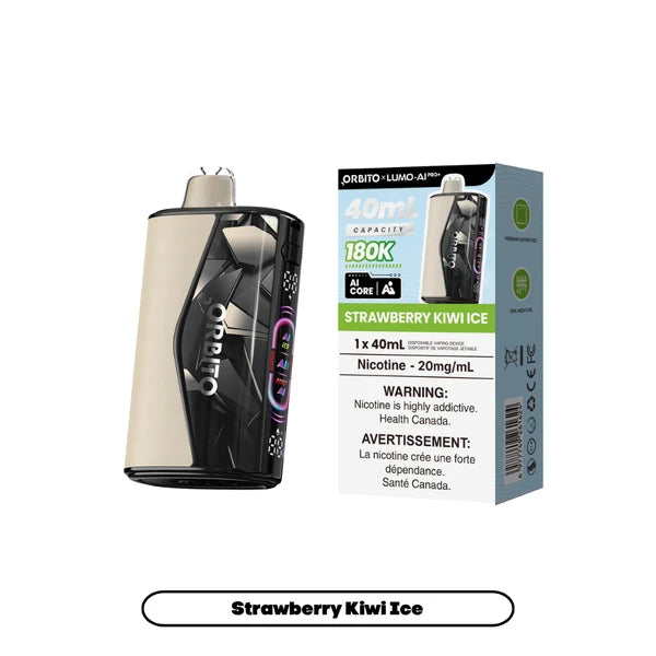 O.r.b.i.t.o Lumo AI Pro+ 180K 20MG Strawberry Kiwi Ice
