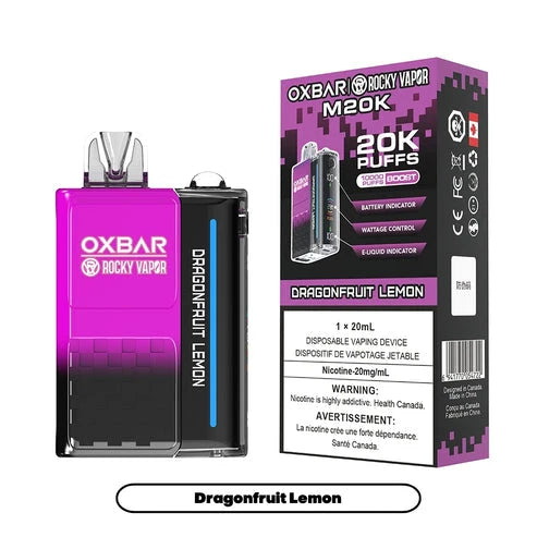 O.x.b.a.r M20K Dragonfruit Lemon