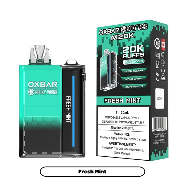 O.x.b.a.r M20K Fresh Mint