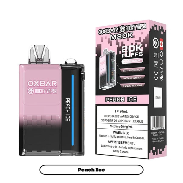 O.x.b.a.r M20K Peach Ice