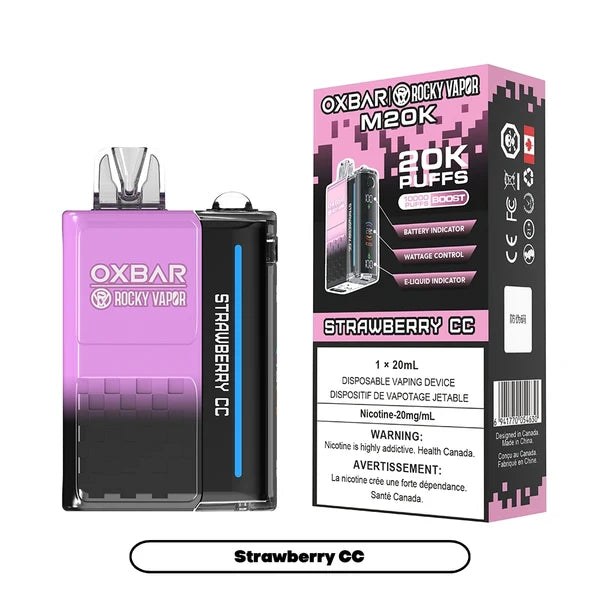 O.x.b.a.r M20K Strawberry CC