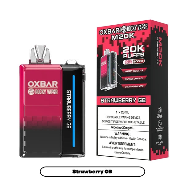 O.x.b.a.r M20K Strawberry GB