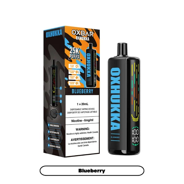O.x.b.a.r Oxhukka Blueberry 25K