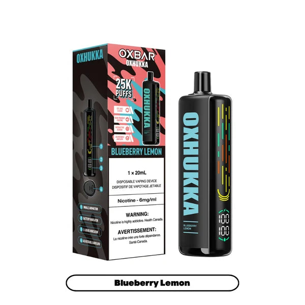 O.x.b.a.r Oxhukka Blueberry Lemon 25K