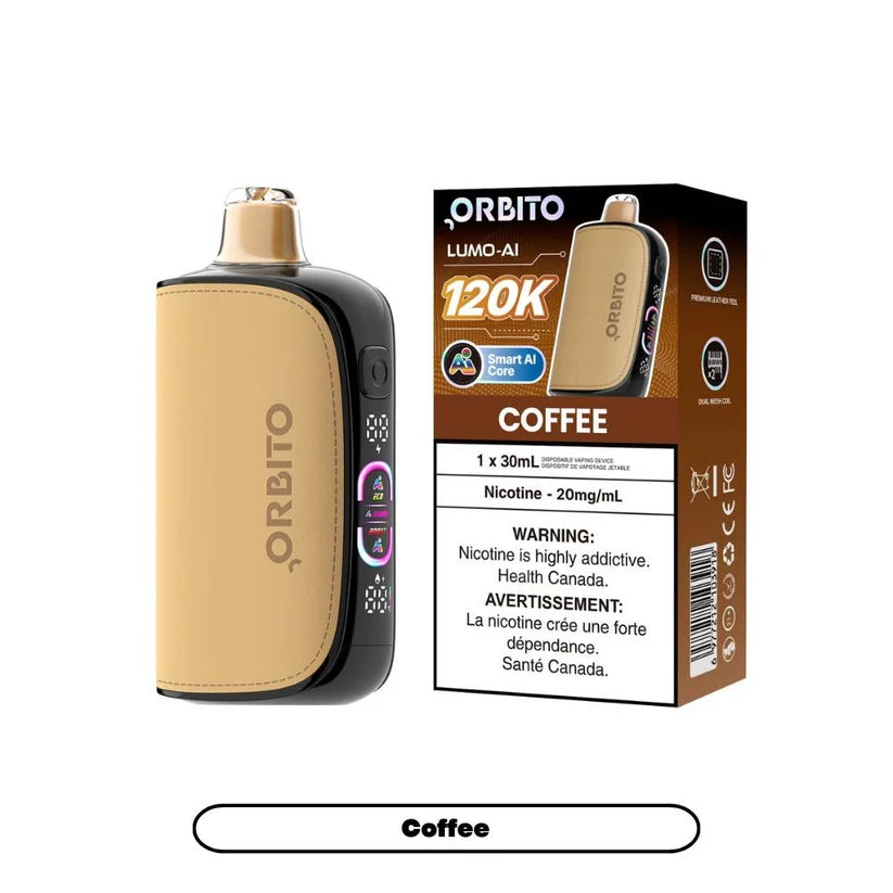 O.r.b.i.t.o Lumo AI 120K Coffee 20MG