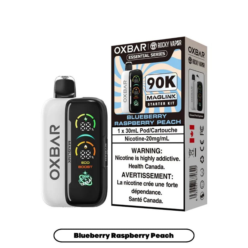 Oxbar Maglink Starter Kit 90K Myrtille Framboise Pêche