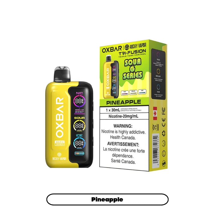 Oxbar Tri Fusion X Rocky Sour G Series Pineapple