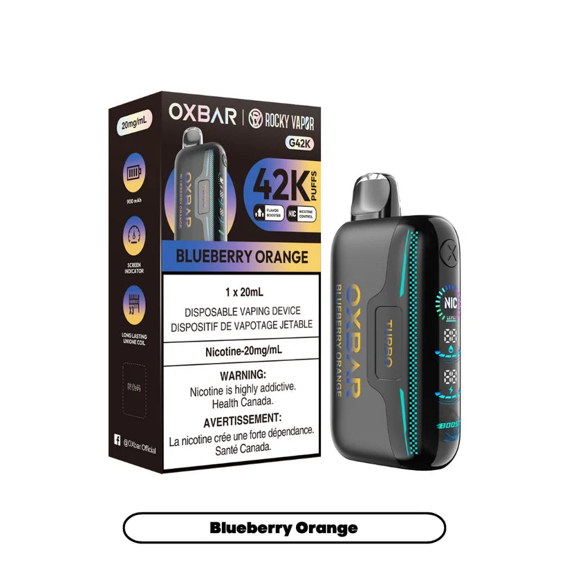 Oxbar X Rocky G42K Blueberry Orange