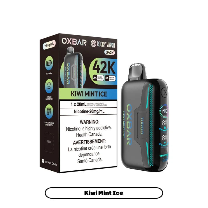 Oxbar X Rocky G42K Kiwi Mint Ice