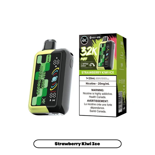 R.o.c.k.y R.X 32K Strawberry Kiwi Ice