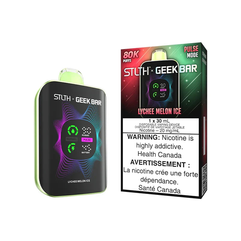 S.t.l.t.h X G.e.e.k B.a.r Mode 80K Lychee Melon Ice