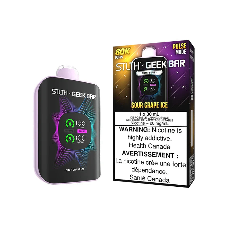 S.t.l.t.h X G.e.e.k B.a.r Mode 80K Sour Grape Ice