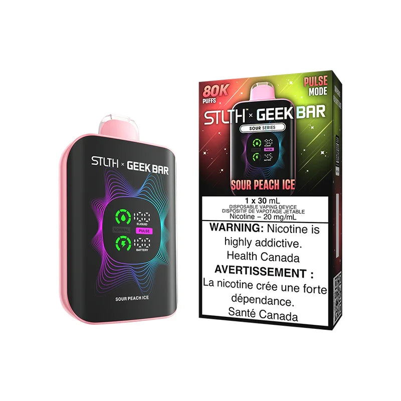 S.t.l.t.h X G.e.e.k B.a.r Mode 80K Sour Strawberry Ice