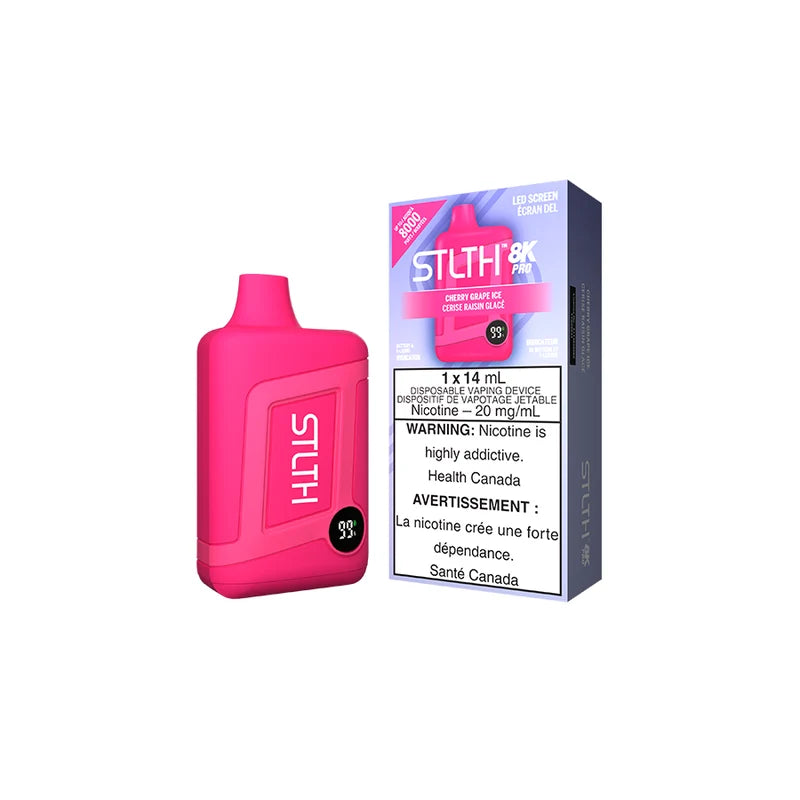 STLTH 8K Pro Cerise Raisin Glacé
