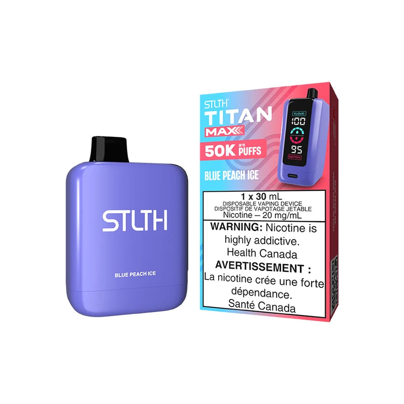 STLTH Titan Max Pêche Bleue Glacée
