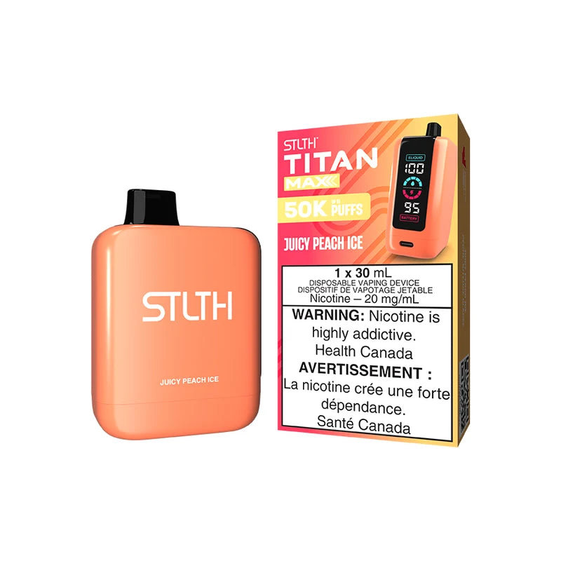 STLTH Titan Max Pêche juteuse glacée