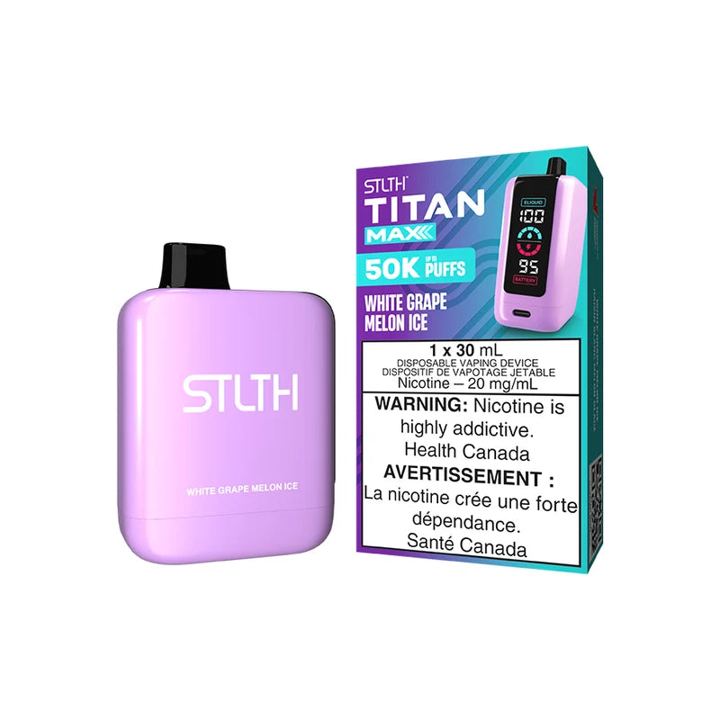 STLTH Titan Max Raisin Blanc Melon Glacé