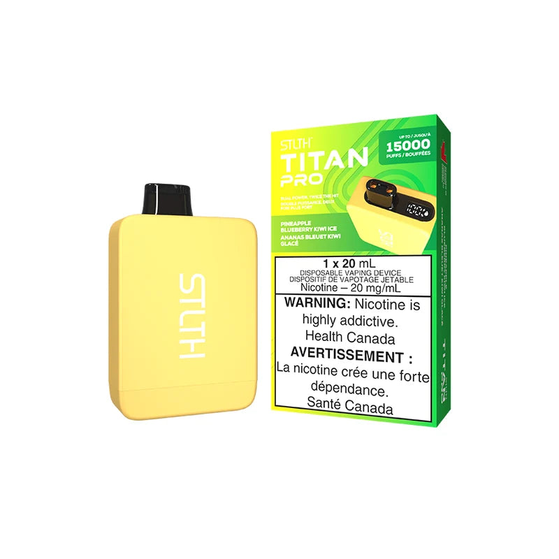 STLTH Titan Pro Ananas Myrtille Kiwi Glacé