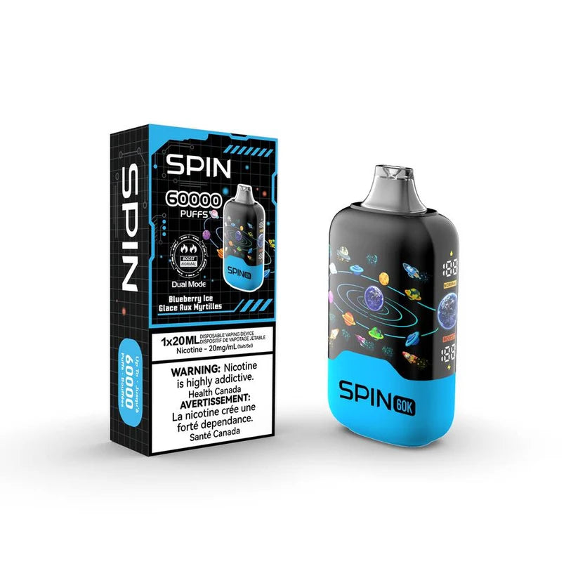 Spin 60K Myrtille Glacée