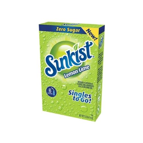 Sunkist Lemon Lime Singles To Go