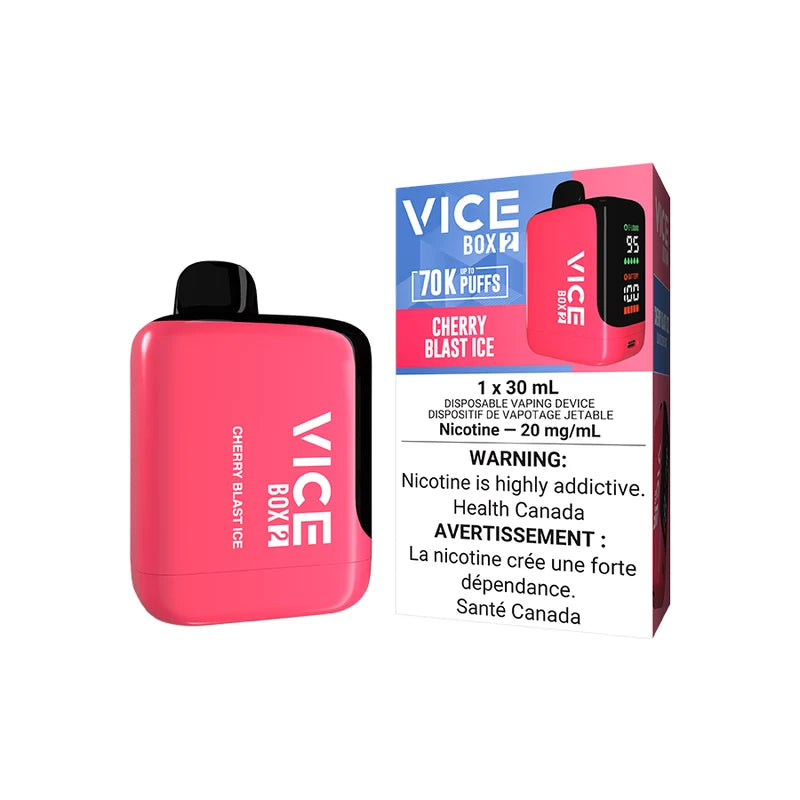 Vice Box 2 Cherry Blast Ice 70 000 bouffées