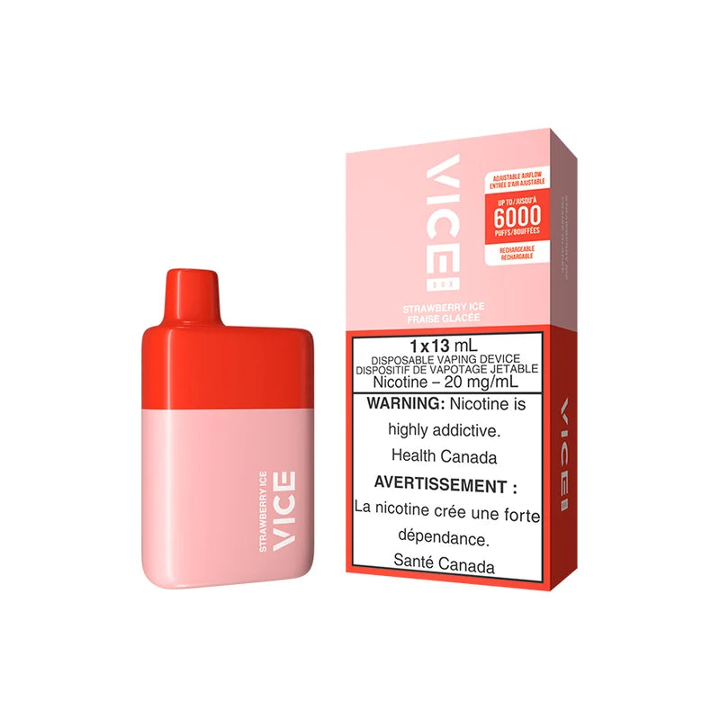 Vice Box Glace à la fraise