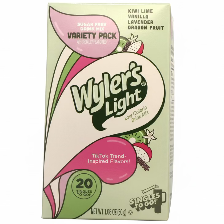 Wyler's Light Singles To Go Variety Pack (20 Pieces) - Green