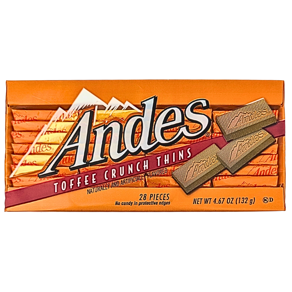 Andes Toffee Crunch Thins - 132g