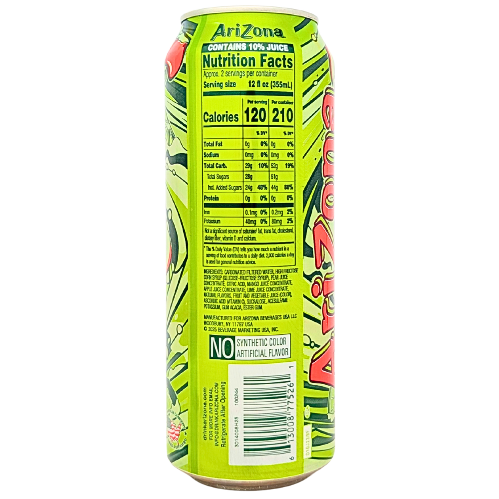 Arizona Apple Lime Rickey - 22oz