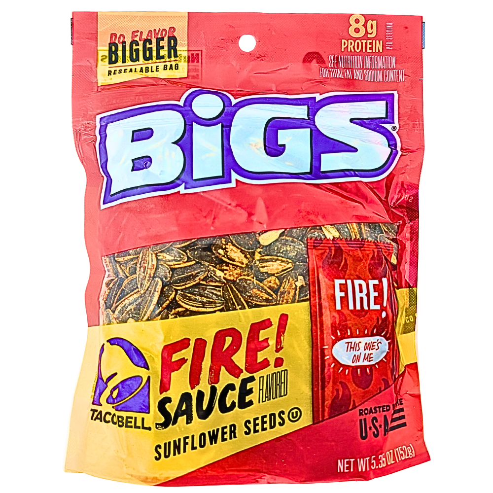 Bigs Fire Sunflower Seeds - 5.35oz