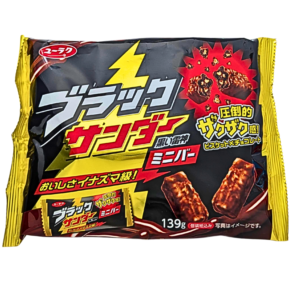 Black Thunder Mini Chocolate Bars 12ct (Japan) - 139g