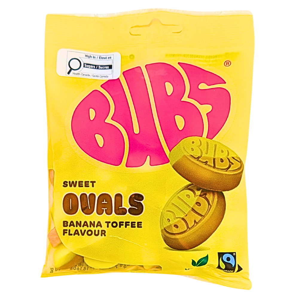 Bubs Banana Toffee Ovals (Sweden) - 90g