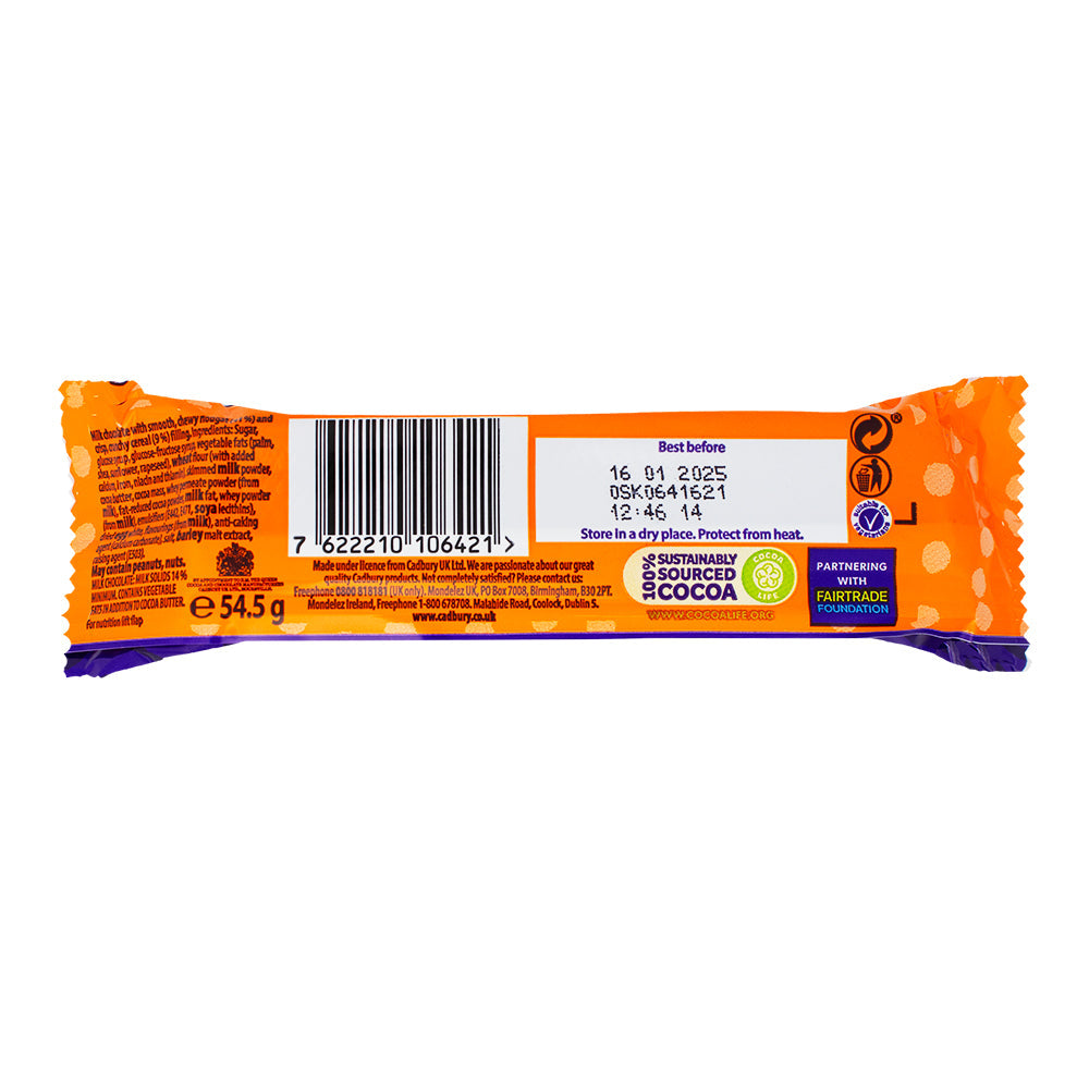 Cadbury Double Decker Chocolate Bar (UK) - 54.5g