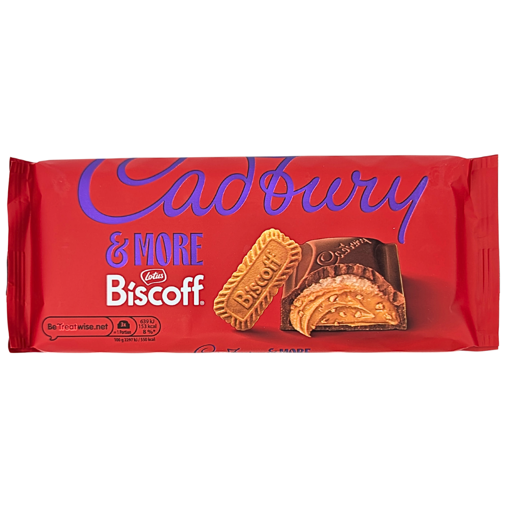 Cadbury & More Lotus Biscoff (UK) - 195g