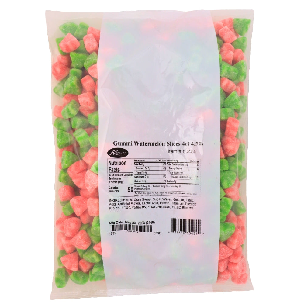 Albanese Gummi Watermelon Slices - 5lbs