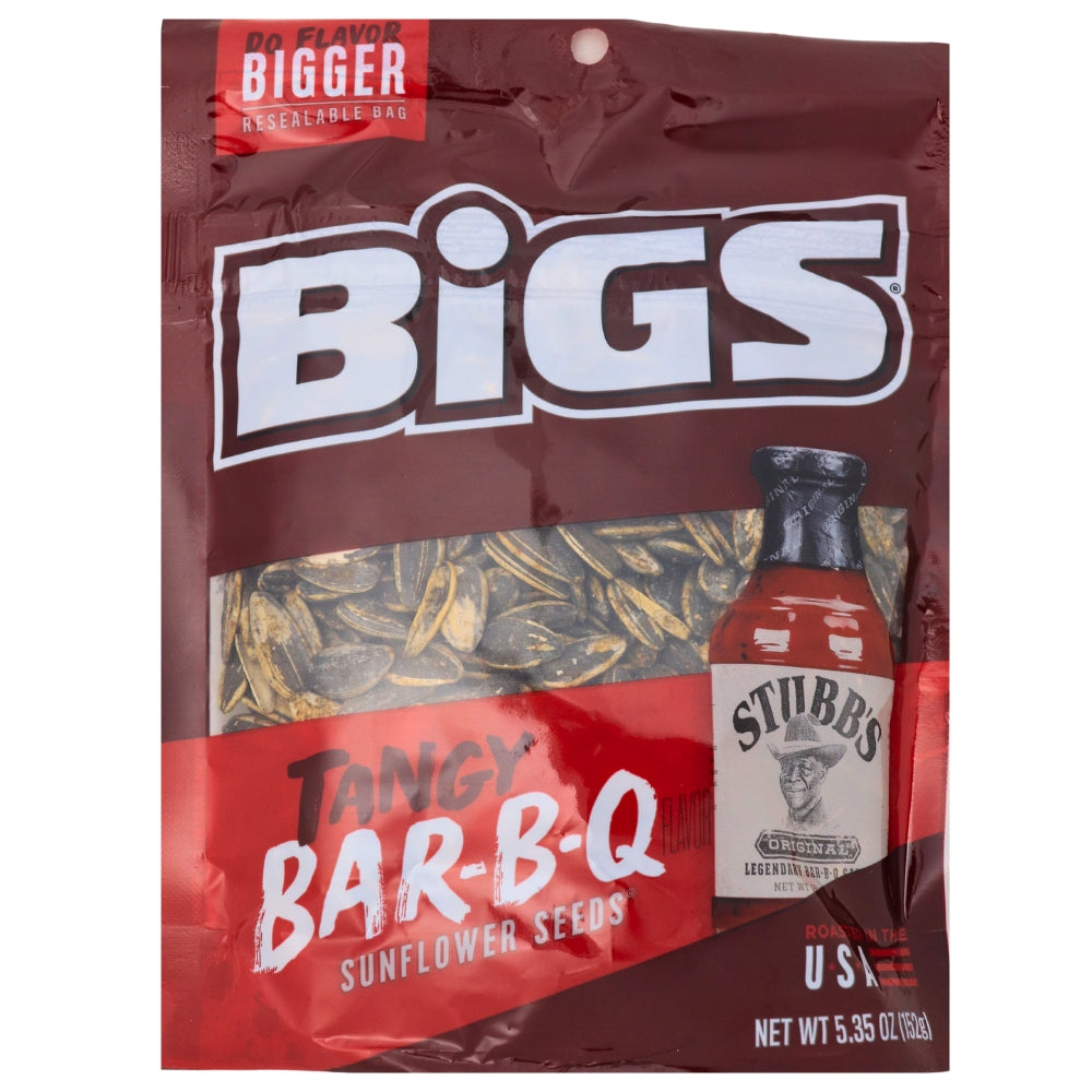 Bigs Smokey Tangy Bar-B-Q Sunflower Seeds - 152g