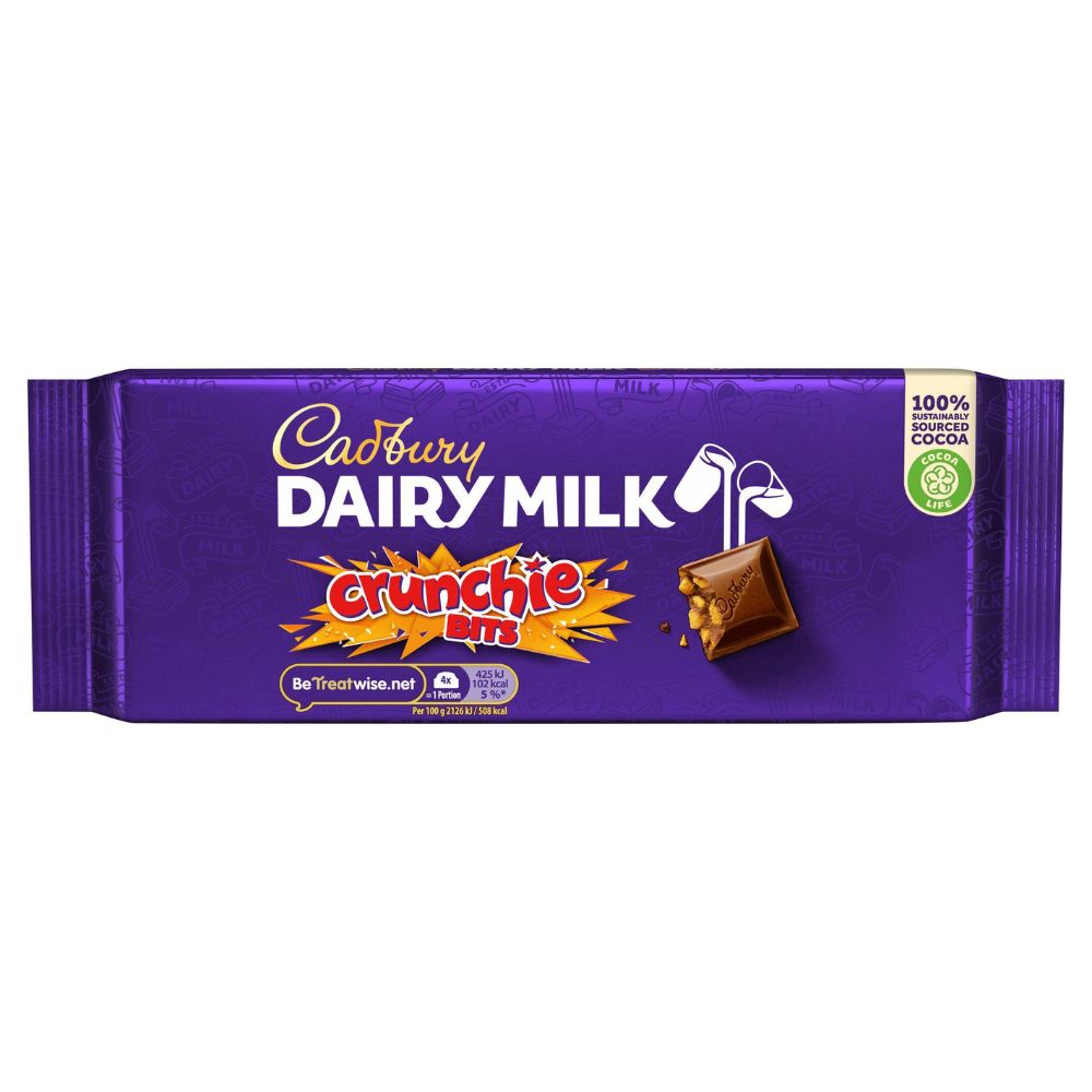 Cadbury Dairy Milk Crunchie Bits (UK)- 180g