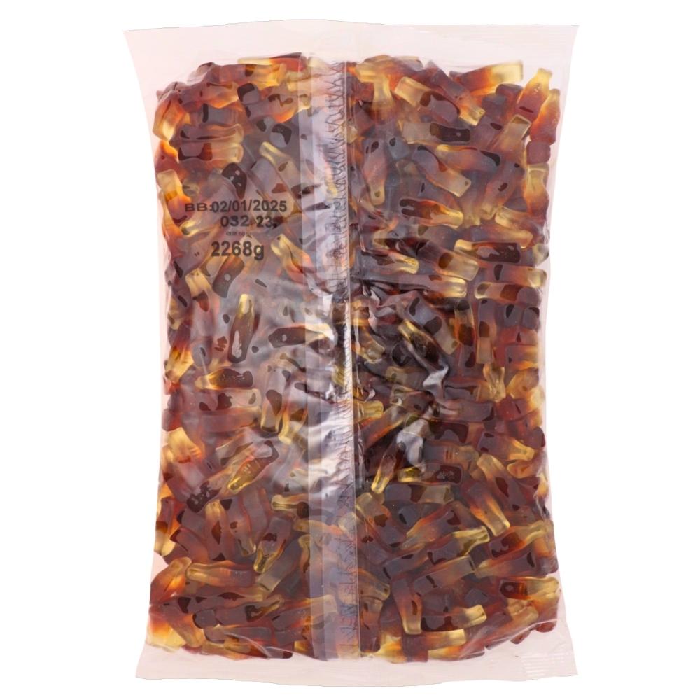 Kervan Cola Bottles Gummy Candy - 5lbs