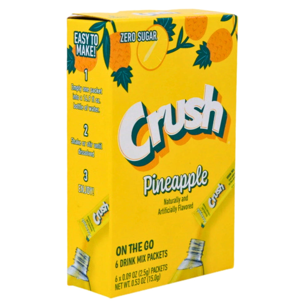 Crush Pineapple Singles to Go Drink Mix - 15g