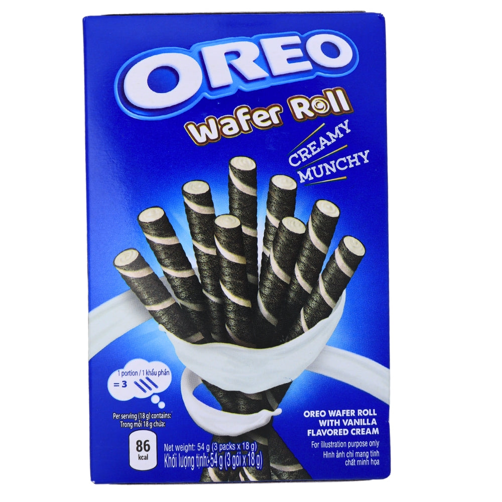 Oreo Wafer Roll Vanilla - 54g (Vietnam)