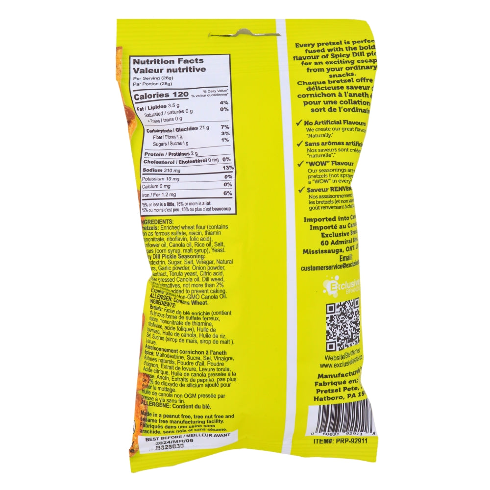 Pretzel Pzazz Dill Pickle - 56g