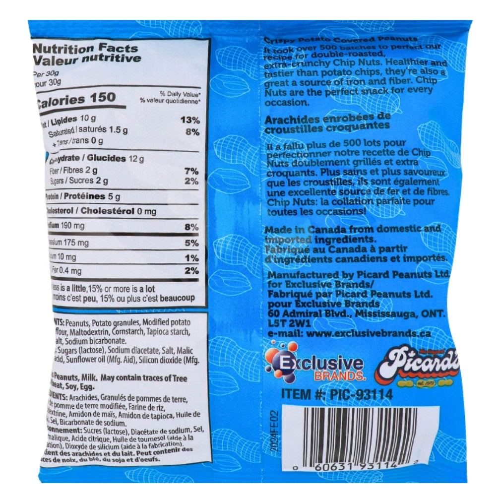Pzazz Crunchy Nuts Salt & Vinegar 80g