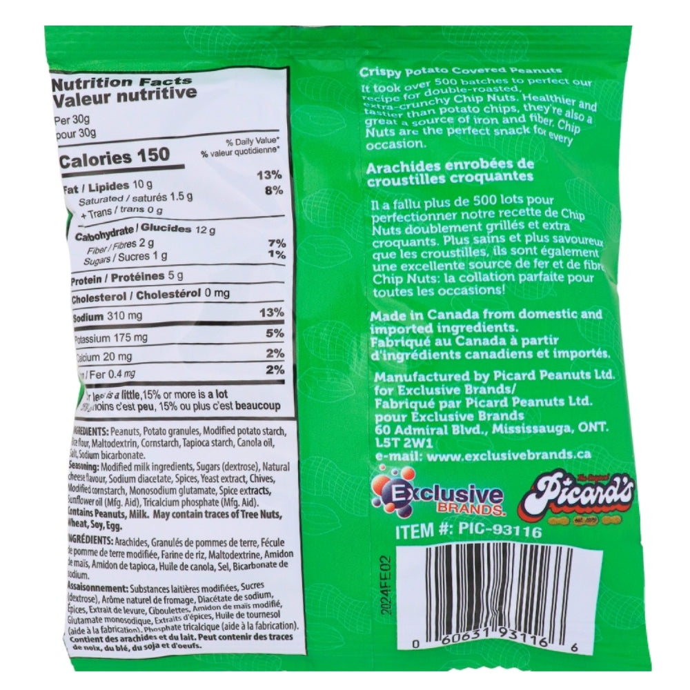 Pzazz Crunchy Nuts Sour Cream - 80g