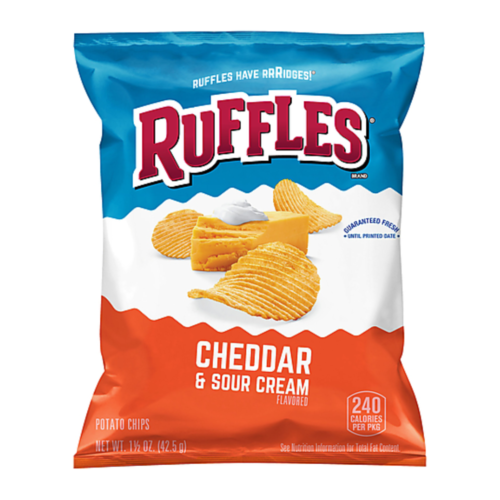 Ruffles Cheddar and Sour Cream - 1.5oz