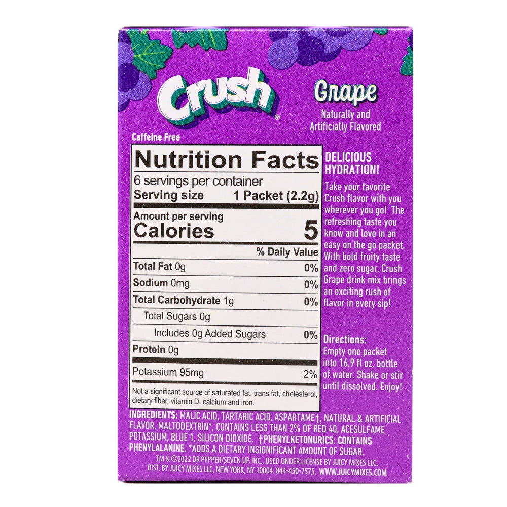 Crush Grape Singles To Go