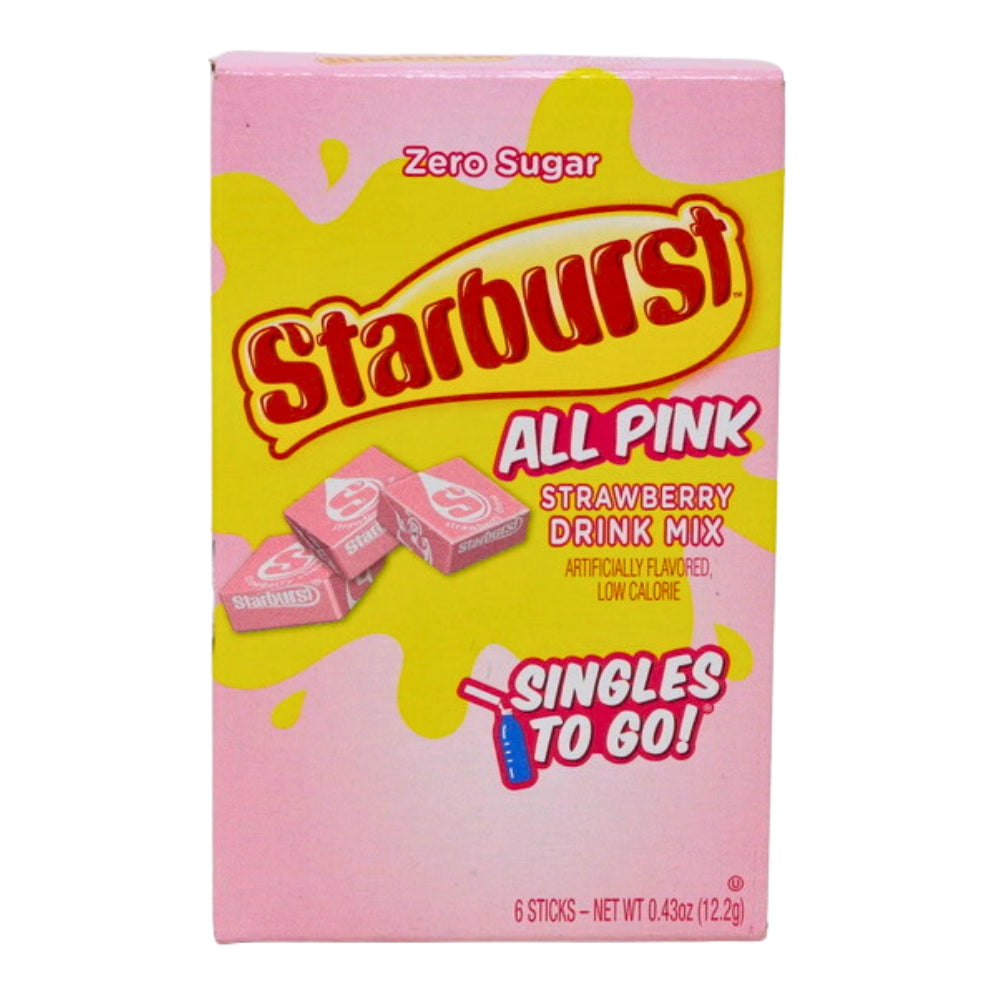Starburst All Pink Drink Mix Singles To Go