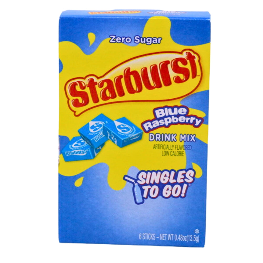 Starburst Blue Raspberry Singles To Go Drink Mix