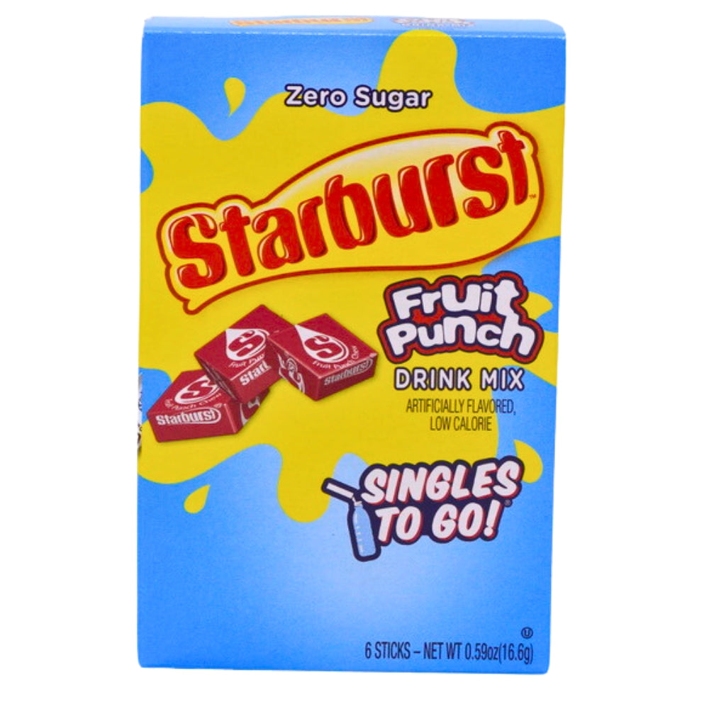 Starburst Fruit Punch Singles To Go Drink Mix