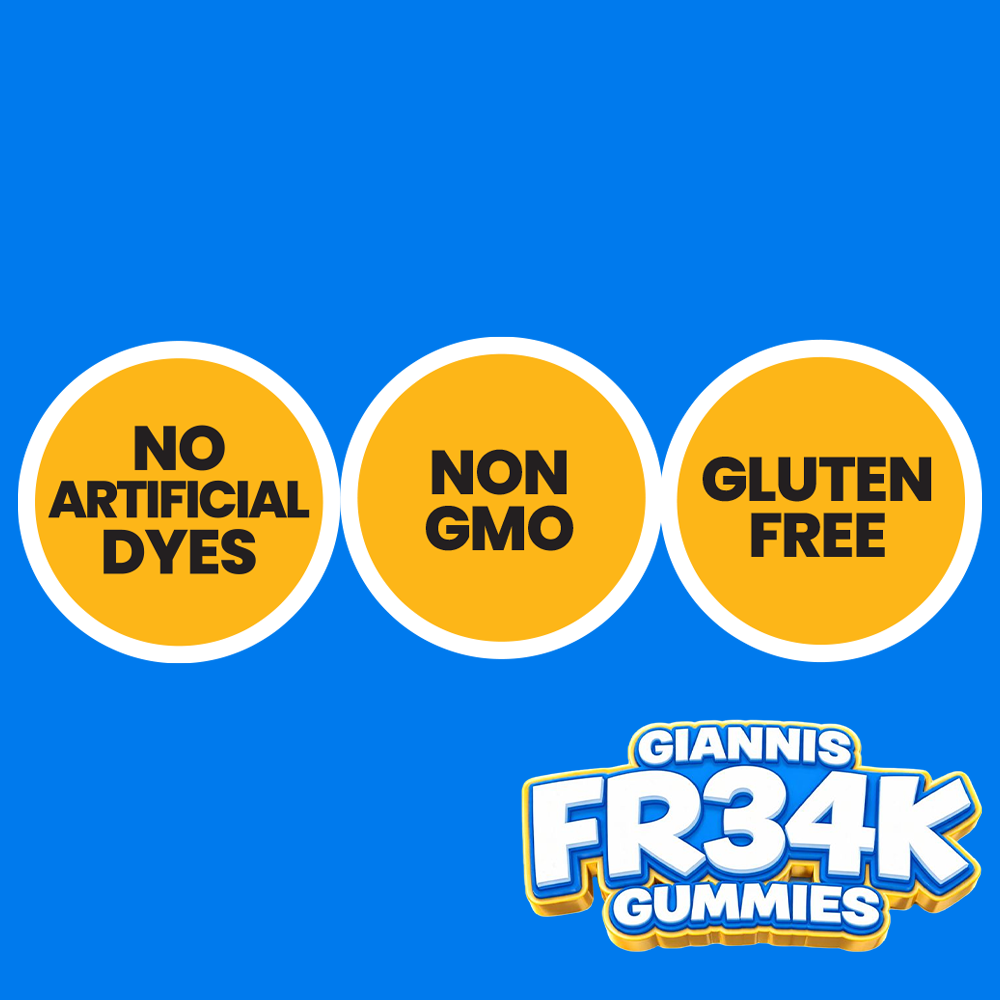 Candy Fun Street Giannis FR34K Gummies - 4oz